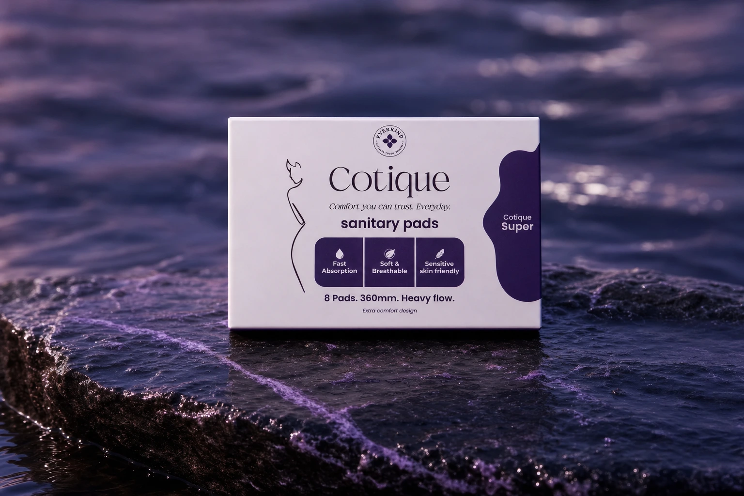 Cotique Super pack campaign photograph