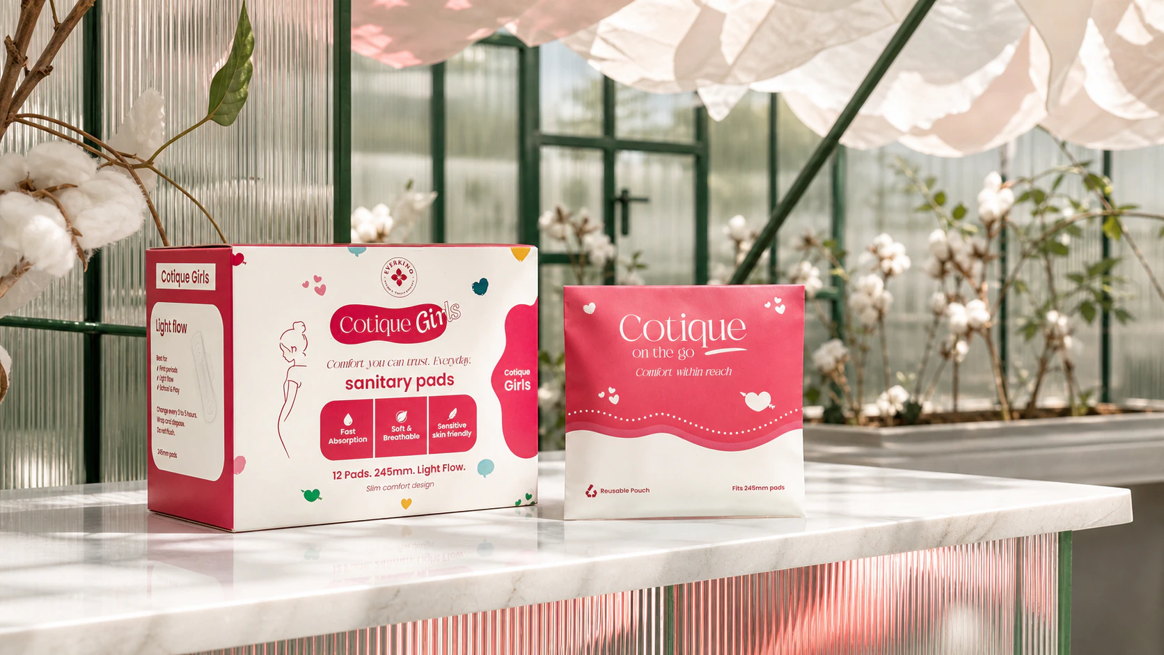 Cotique Girls approved campaign view 2
