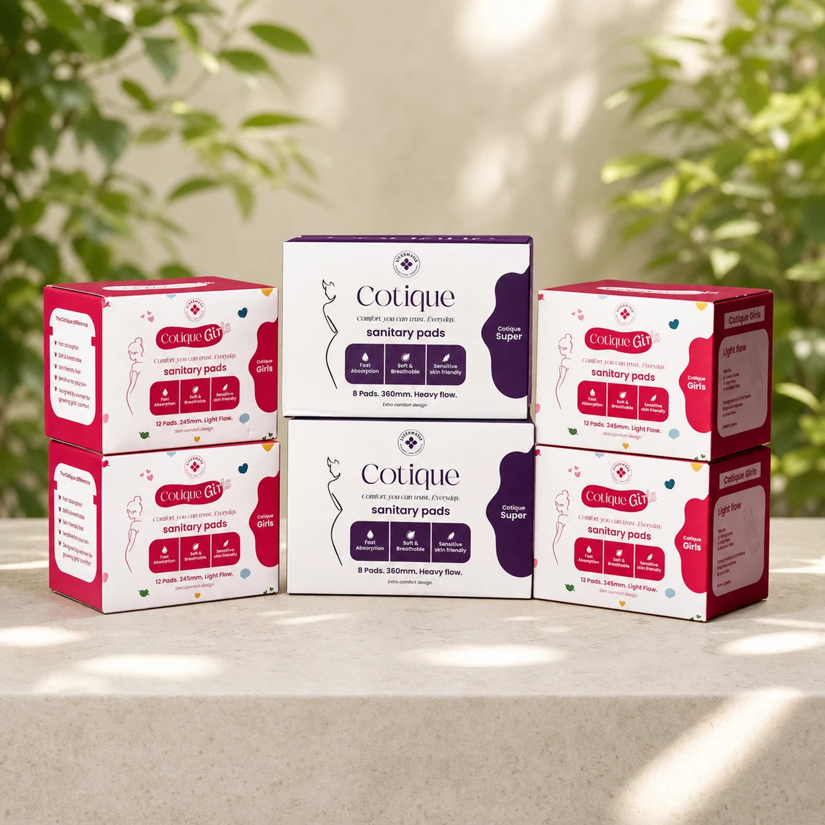 Term Ready Cotique bundle with every included pack