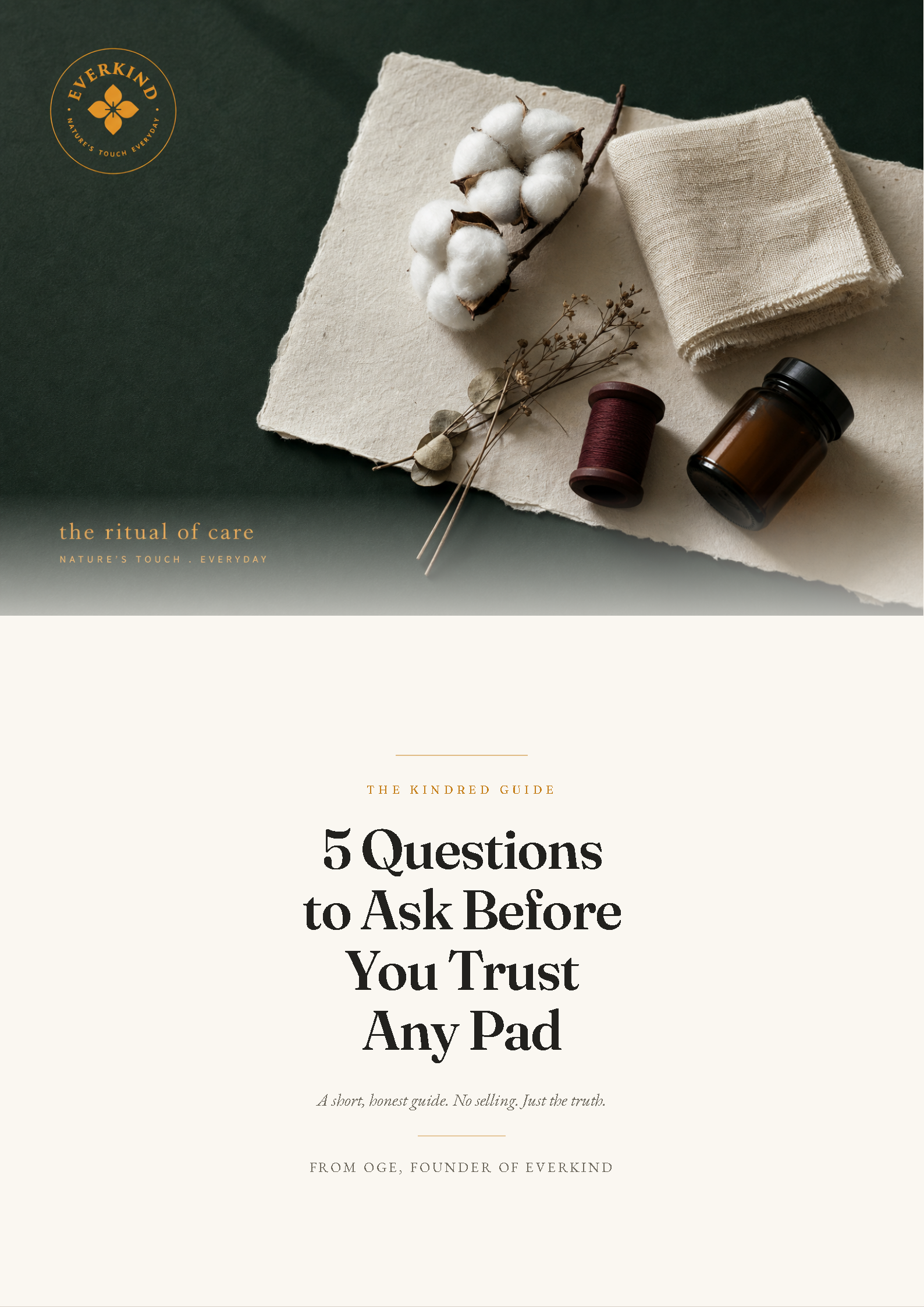 Everkind 5-question guide cover